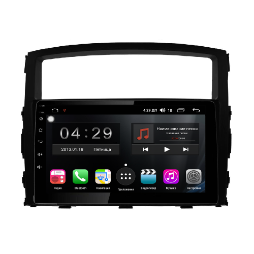 Магнитола Farcar RL1009R (S300) для Mitsubishi Pajero IV 2006-2019 на Android 8.1