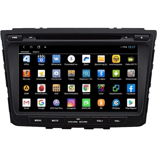 Штатная магнитола Parafar для Hyundai Creta 2016-2019 на Android 12.0 (PF407XHDDVD)