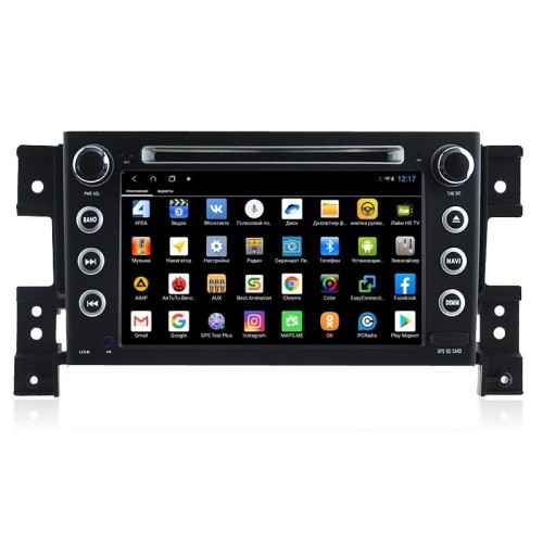 Штатная магнитола Parafar для Suzuki Grand Vitara III 2005-2015 на Android 12.0 (PF053XHDDVD)