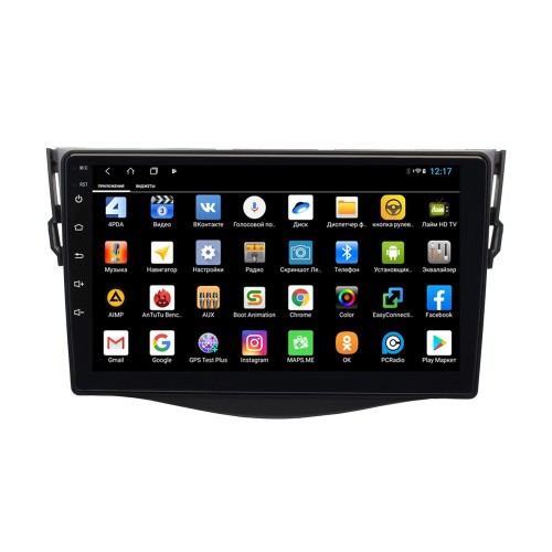 Штатная магнитола Parafar для Toyota RAV4 2006-2012/Vanguard 2006-2012 на Android 12.0 (PF018-1XHD)