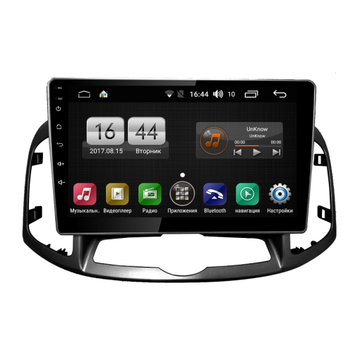 Магнитола FARCAR LX109R (S195) для Chevrolet Captiva I 2011-2015 на Android 8.1