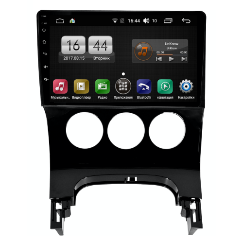 Магнитола FARCAR LX197R (S195) для Peugeot 3008 I, 5008 I 2009-2016 на Android 8.1