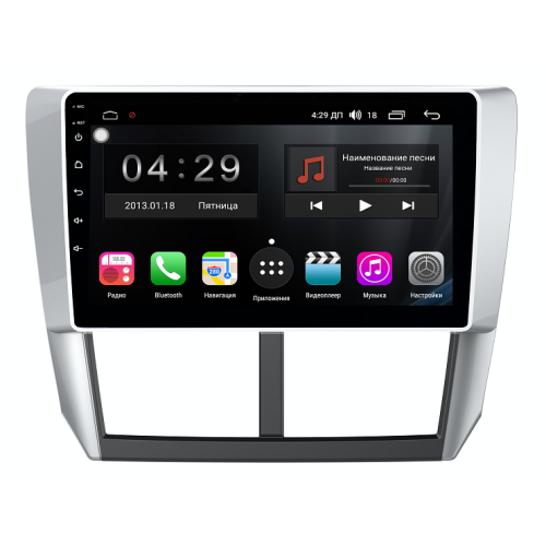 Магнитола Farcar RG062R (S300) для Subaru Forester III, Impreza III 2007-2013 на Android 9.0
