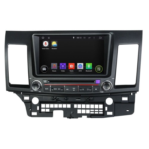 Штатная магнитола CarMedia KD-8062-P6 для Mitsubishi Lancer 2007-2019 на Android 10.0