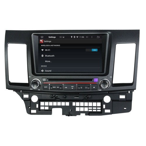 Штатная магнитола CarMedia KD-8062-P6 для Mitsubishi Lancer 2007-2019 на Android 10.0