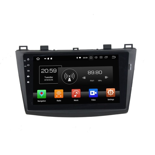 Штатная магнитола CarMedia KD-9035-P6 для Mazda 3 2009-2013 на Android 10.0