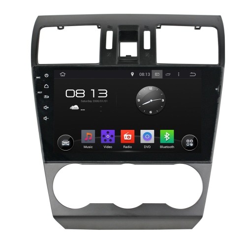 Штатная магнитола CarMedia KD-9108-P6 для Subaru Forester 2013-2014, Impreza 2012-2017, XV 2011-2015 на Android 10.0