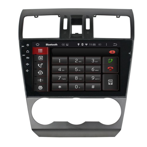 Штатная магнитола CarMedia KD-9108-P6 для Subaru Forester 2013-2014, Impreza 2012-2017, XV 2011-2015 на Android 10.0