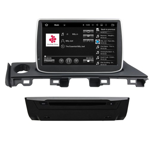 Штатная магнитола CarMedia KD-9806-P6 для Mazda 6 2015-2018 на Android 10.0