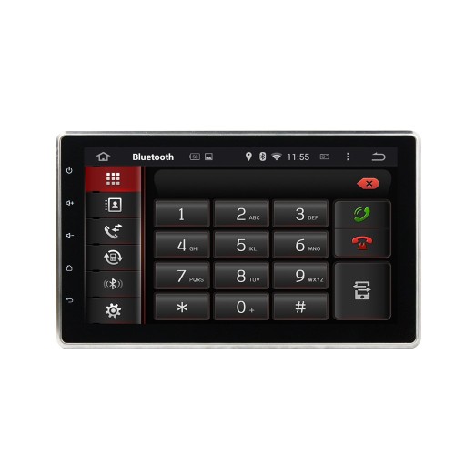 Штатная магнитола CarMedia KD-1000-P6 2DIN Универсальная на Android 10.0