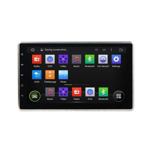 Штатная магнитола CarMedia KD-1000-P6 2DIN Универсальная на Android 10.0
