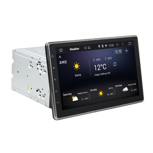 Штатная магнитола CarMedia KD-1000-P6 2DIN Универсальная на Android 10.0