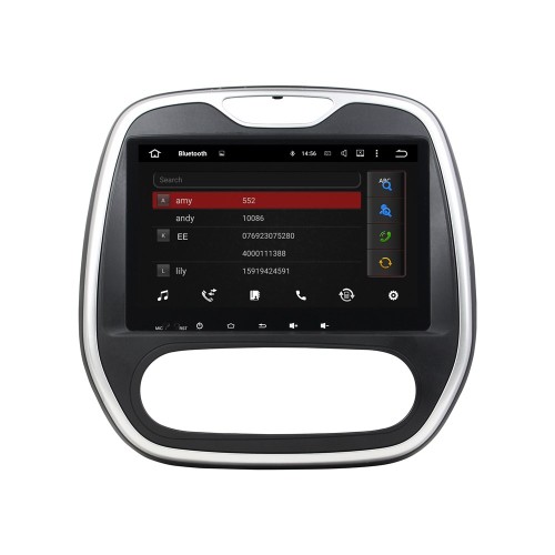 Штатная магнитола CarMedia KD-9627-P6 для Renault Kaptur 2016-2019 климат на Android 10.0