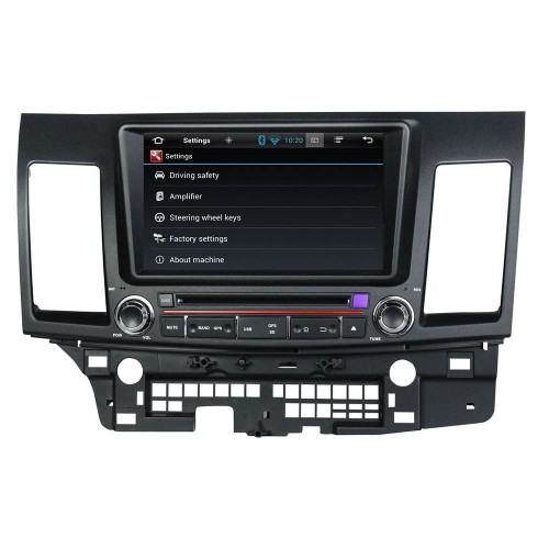 Штатная магнитола CarMedia KD-8062-P5 для Mitsubishi Lancer 2007-2019 на Android 9.0