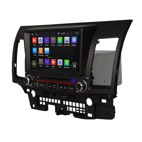 Штатная магнитола CarMedia KD-8062-P5 для Mitsubishi Lancer 2007-2019 на Android 9.0
