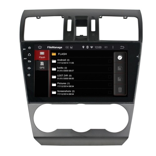 Штатная магнитола CarMedia KD-9108-P5 для Subaru Forester 2013-2014, Impreza 2012-2017, XV 2011-2015 на Android 9.0