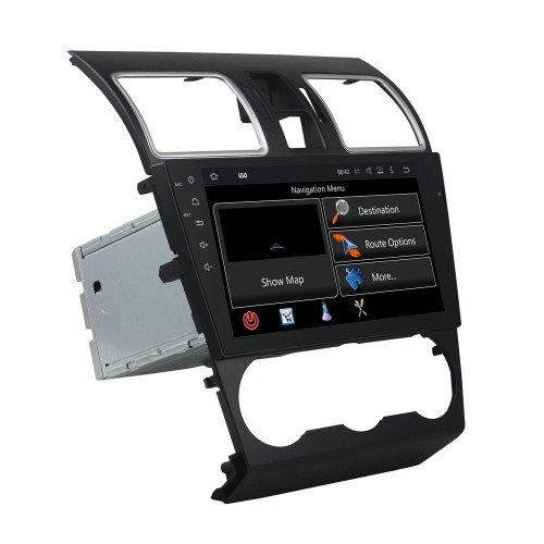 Штатная магнитола CarMedia KD-9208-P5 для Subaru WRX 2012-2016 на Android 9.0