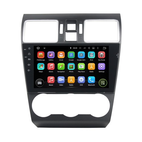 Штатная магнитола CarMedia KD-9208-P5 для Subaru WRX 2012-2016 на Android 9.0