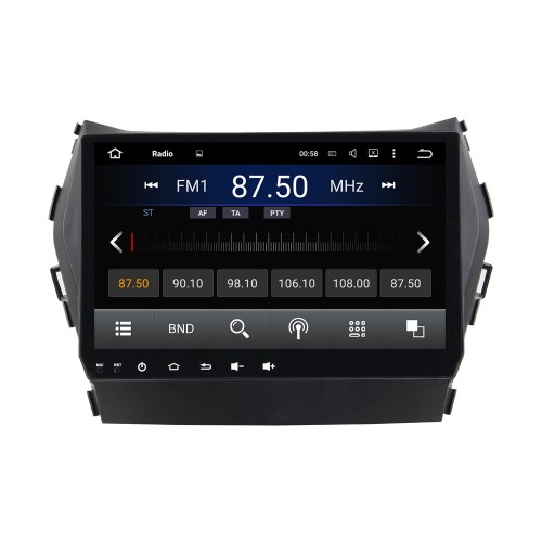 Штатная магнитола CarMedia KD-9605-P5 для Hyundai Santa Fe III 2012-2018 на Android 9.0