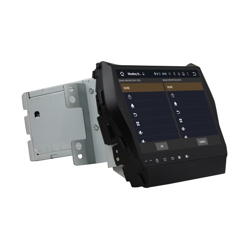 Штатная магнитола CarMedia KD-9605-P5 для Hyundai Santa Fe III 2012-2018 на Android 9.0