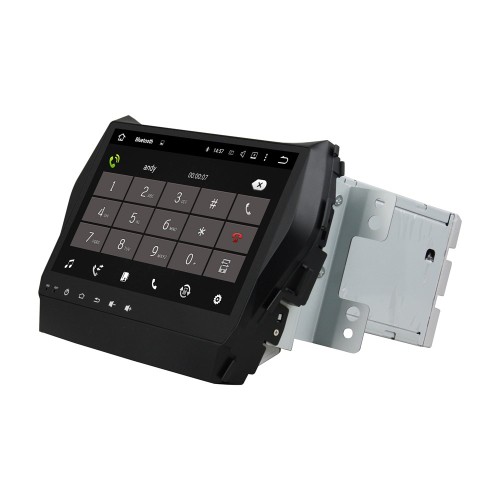 Штатная магнитола CarMedia KD-9605-P5 для Hyundai Santa Fe III 2012-2018 на Android 9.0