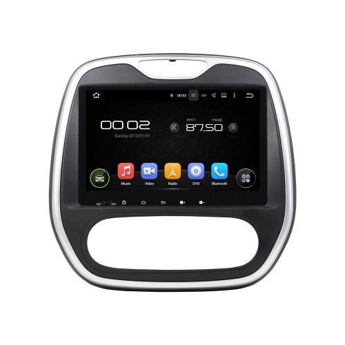 Штатная магнитола CarMedia KD-9627-P5 для Renault Kaptur 2016-2019 климат на Android 9.0