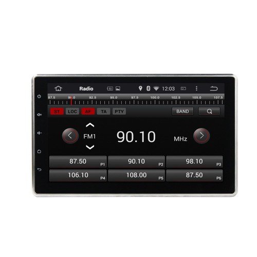 Штатная магнитола CarMedia KD-1000-P5 2DIN Универсальная на Android 9.0