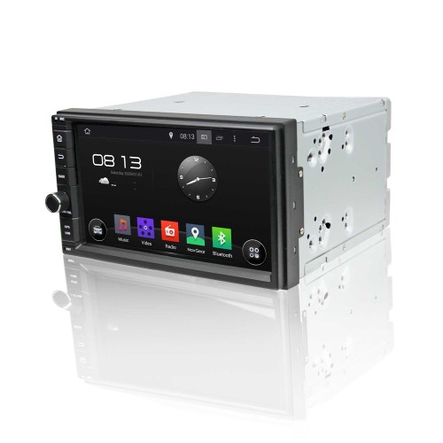 Штатная магнитола CarMedia KD-7000-P5 2DIN Универсальная на Android 9.0