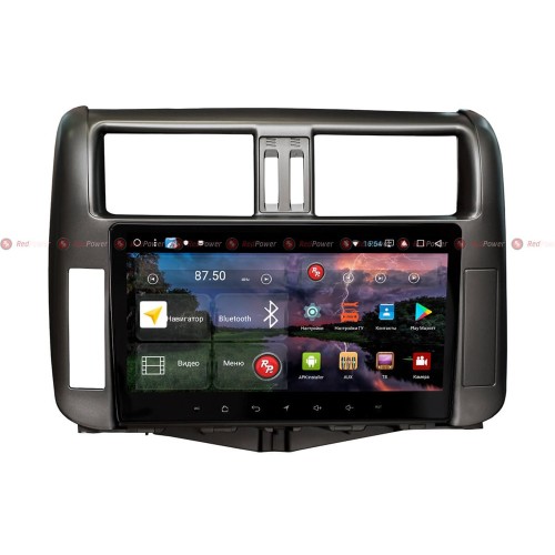 Штатная магнитола Redpower K 51065 R IPS DSP для Toyota Land Cruiser Prado 150 2010-2013 на Android 8.1