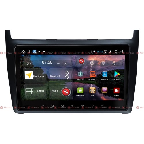 Штатная магнитола Redpower K 51134 R IPS DSP для Volkswagen Polo 2009-2018 на Android 8.1