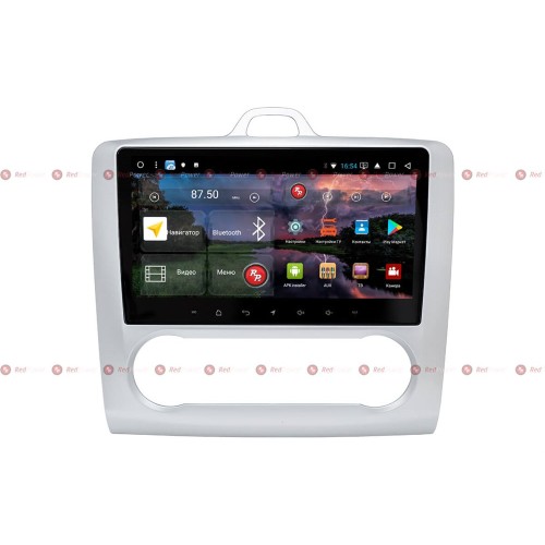 Штатная магнитола Redpower K 51136 R IPS DSP для Ford Focus (серая) 2005-2011 (климат-контроль) на Android 8.1