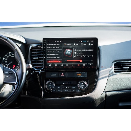 Штатная магнитола Redpower K 51156 R IPS DSP для Mitsubishi Outlander III 2013-2020 на Android 8.1
