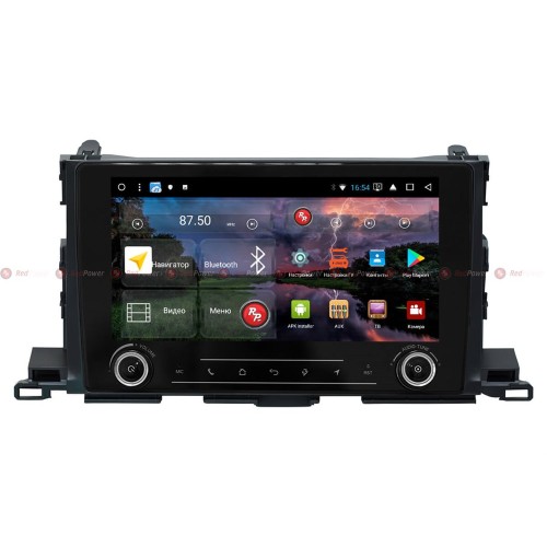 Штатная магнитола Redpower K 51184 R IPS DSP для Toyota Highlander (U50) 2014-2019 на Android 8.1