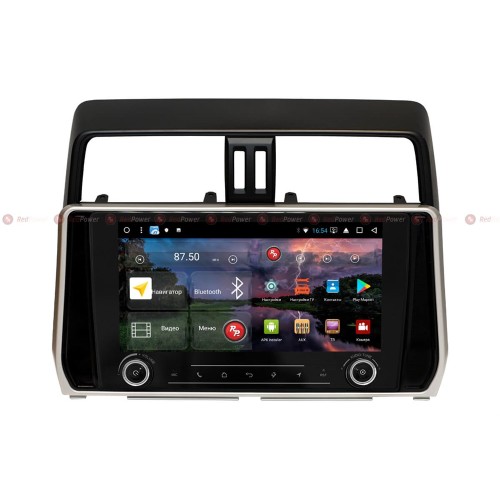 Штатная магнитола Redpower K 51365 R IPS DSP для Toyota Land Cruiser Prado 150 2018-2020 на Android 8.1