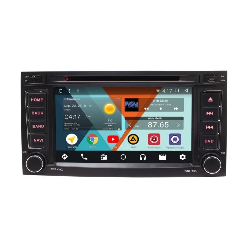 Штатная магнитола VW Touareg 2003 - 2011, Multivan 2003 - 2014 Wide Media WM-VS7A808NB-2/16