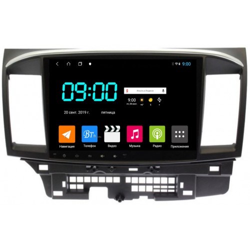 Штатная магнитола VOMI ST2741-TS9 для Mitsubishi Lancer X на Android 10.0