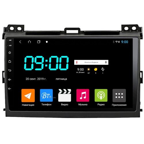 Штатная магнитола VOMI ST2691-TS9 для Toyota Land Cruiser Prado 120 2002-2009 на Android 10.0