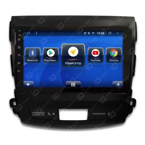 IQ NAVI TS9-2005CFHD с DSP + 4G SIM + CarPlay для Mitsubishi Outlander XL (2007-2012) на Android 8.1.0
