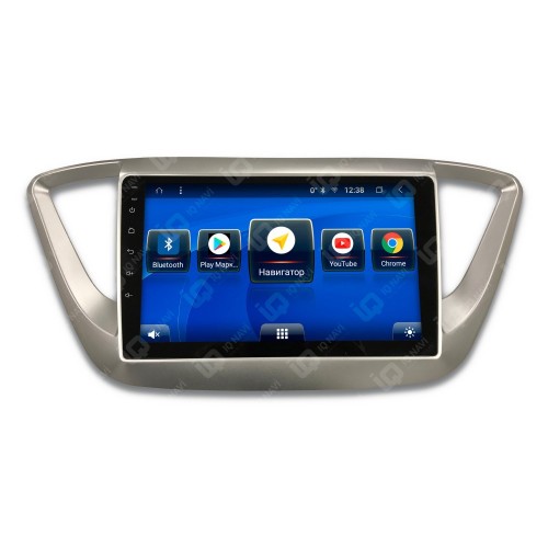 IQ NAVI TS9-1617CFHD с DSP + 4G SIM + CarPlay для Hyundai Solaris II (2017-2020) на Android 8.1.0