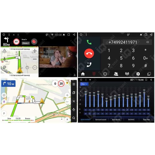 IQ NAVI TS9-1509CFHD с DSP + 4G SIM + CarPlay для Honda CR-V V (2017-2024) на Android 8.1.0