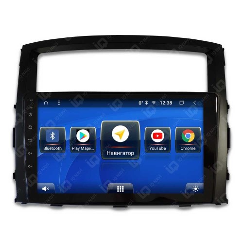 IQ NAVI TS9-2008CFHD с DSP + 4G SIM + CarPlay для Mitsubishi Pajero IV (2006-2020) на Android 8.1.0