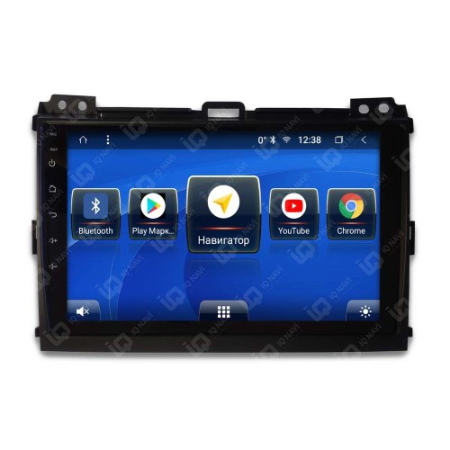 IQ NAVI TS9-2910CFHD с DSP + 4G SIM + CarPlay для Toyota Land Cruiser Prado 120 (2002-2009) на Android 8.1.0
