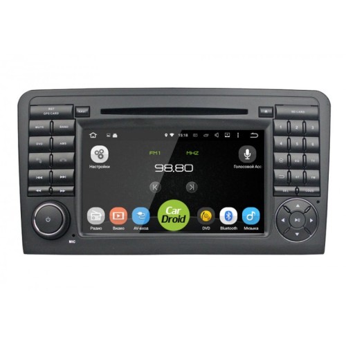 Штатная магнитола Roximo CarDroid RD-2504D для Mercedes GL-klasse (X164) 2006-2012, ML-klasse (W164) 2005-2011 (Android 9.0) DSP