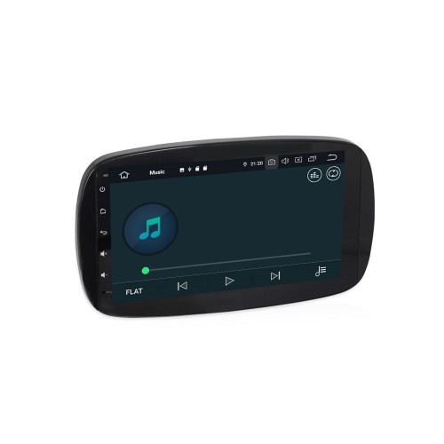 Штатная магнитола CarMedia MKD-M901-P6 для Mercedes Smart Fortwo III, Forfour II 2014-2024 на Android 10.0