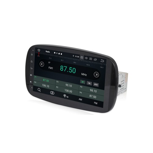 Штатная магнитола CarMedia MKD-M901-P6 для Mercedes Smart Fortwo III, Forfour II 2014-2024 на Android 10.0