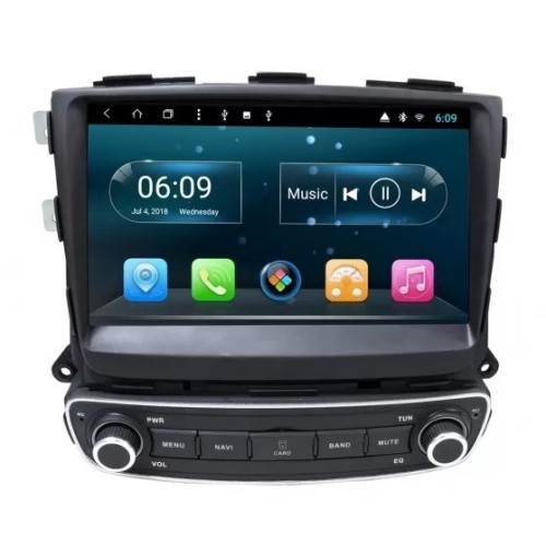 Штатная магнитола CarMedia KR-9275-DSP для Kia Sorento 2012-2015 (XM, рестайл) high