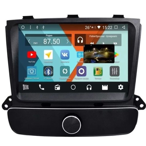 Штатная магнитола Parafar для Kia Sorento II 2012-2020 (топовая комплектация) на Android 7.1 (PF225P)