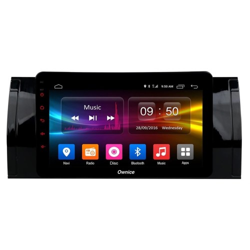 Штатная магнитола CarMedia OL-8957-P6 для BMW 7 (E38), 5 (E39), M5 (E39), X5 (E53), 7 (E38) на Android 9.0