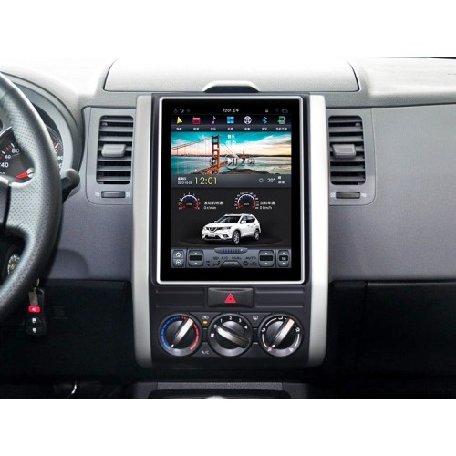 Магнитола Тесла CarMedia ZF-1008-DSP Tesla-Style для Nissan X-Trail II (T31) 2007-2014 на Android 9.0