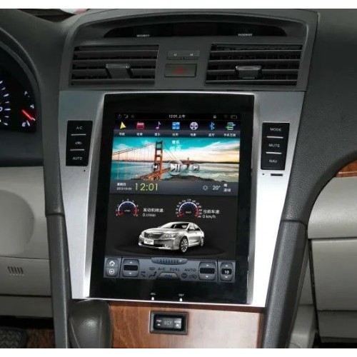 Магнитола Тесла CarMedia ZF-1033-DSP Tesla-Style для Toyota Camry V40 2006-2011 на Android 9.0